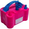 Bright Pink & Blue Plastic Electric Balloon Pump – 8″ x 4 .25″ x 5.25″ (1 Pc) – Ideal for Graduations, Proms, Weddings, and Events