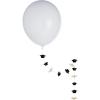 Congrats Graduation Balloon Tails, 6 Pieces(Mortarboard & Diploma)
