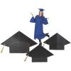 Fun Express – Mortarboard Stand Ups (3pc) for Graduation – Party Decor – Large Decor – Floor Stand Ups – Graduation – 3 Pieces