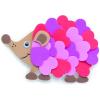 Fun Express 3″ x 4 3/4″ Bright Heart Hedgehog Magnet Craft Kit – Makes 12 – Great for Valentine’s Day Classroom and Home Crafts for Kids