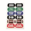 Fun Express 6 sheets Football Face Under Eye Sticker Tattoos | Team Spirit | Apparel Accessories