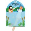 Fun Express Baptism of Jesus Acetate Craft Kit – Creative Kids Crafts Religious Activities, Home & Classroom Fun Perfect for Religious Education Sunday School Bible Study & Creative Play – 12 Pieces