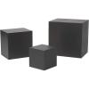 Fun Express Black Buffet Riser Set – Home Decor – 3 Pieces