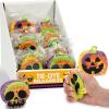 Spooky Halloween Tie Dye Stress Balls in PDQ- 3″ (12 Pcs.) – Colorful Foam Squishies – Fun & Soft Relief Toys Ideal for Trick-or-Treaters