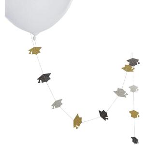 Congrats Graduation Balloon Tails, 6 Pieces(Graduation Cap)