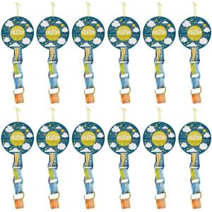 Fun Express 7″ x 17 3/4″ Religious 7 Days of Creation Paper Chain Craft Kit – Makes 12