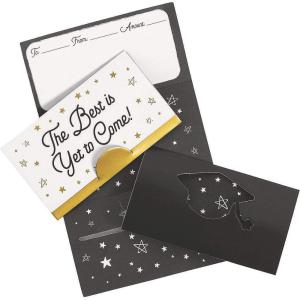 Fun Express Graduation Gift Card Holders – 4″x2.5″ Black Cardstock – Perfect for Gifts, Party Favors, and Celebrations 12-Pack