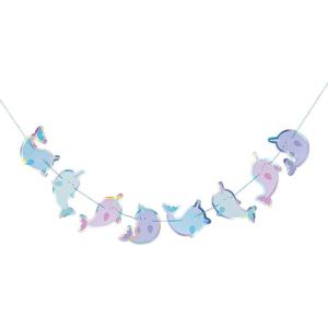 NARWHAL Party Banner – Party Decor – 1 Piece