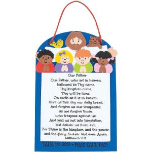 The Lord’s Prayer Craft Kit – Crafts for Kids and Fun Home Activities(6 x 9 1/4)