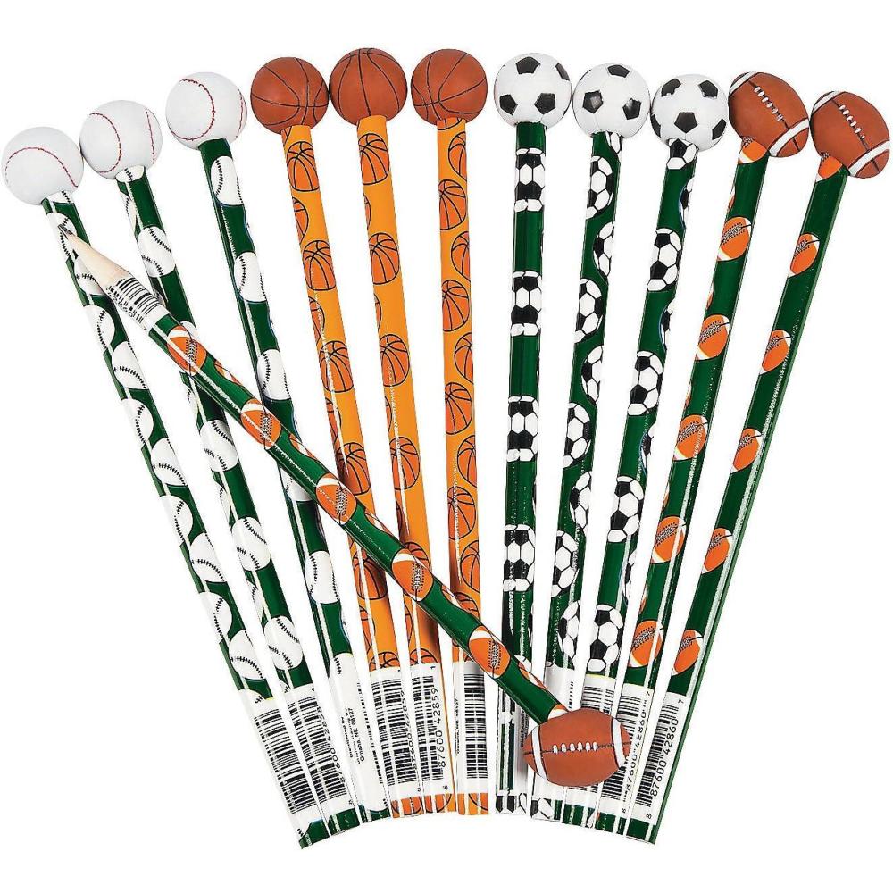 image:imageSports Pencils with Ball Eraser