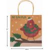 CHRISTMAS CRAFT BAG ASST – Party Supplies – 12 Pieces