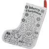 Fun Express DIY Christmas Stocking Crafts – 12 Color Your Own Activities – Holiday Crafts for Kids