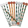 Sports Pencils with Ball Eraser