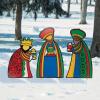 Three Wise Men Outdoor Yard Signs for Christmas – Set of 3 – Holiday Home and Yard Decor