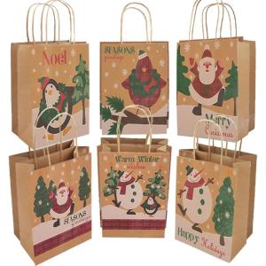 CHRISTMAS CRAFT BAG ASST – Party Supplies – 12 Pieces