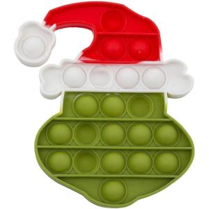 Dr. Seuss The Grinch Lotsa Pops Popping Silicone Toys – (5″ x 5.75″) 6 Pieces – Perfect Fun Giveaways for Holiday Parties, Classroom Prizes, or as a Stocking Stuffers