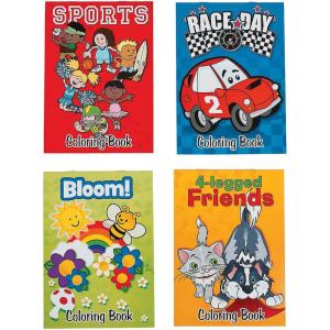 Fun Express – Everyday Fun Coloring Books (6 Dz) – Stationery – Activity Books – Coloring Books – 72 Pieces