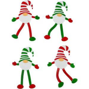 Fun Express Christmas Gnome Bendables – Toys – 24 Pieces