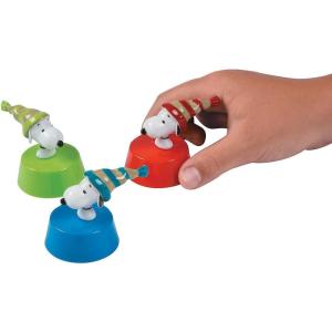 Mini Peanuts Snoopy Christmas Pull-Back Toys – 12 Pc.