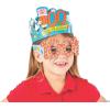 Fun Express 100th Day of School Crowns & Glasses – Apparel Accessories – 48 Pieces