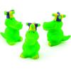 Fun Express Mardi Gras Alligators, 12 Pieces, 2″ Vinyl Figures, Great for Madi Gras Paradres and Celebrations