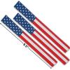Fun Express Patriotic American Flag Slap Bracelet – Set of 12 – Fourth of July Party Supplies and Favors