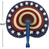 Fun Express Vintage Americana Folding Hand Fans – 12 Pieces