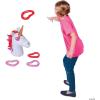 Inflatable Valentine Unicorn Ring Toss Game – Rings Included – Valentine’s Day Games and Toys