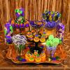 Mardi Gras Buttermints – (Approx. 108 pcs) – 14 oz – Individually Wrapped – Great for Parades and Fat Tuesday
