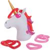 Inflatable Valentine Unicorn Ring Toss Game – Rings Included – Valentine’s Day Games and Toys