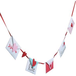 Love Letter Garland for Valentine’s Day (6 feet Long) Home Decor