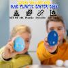 Blue Plastic Eggs – Bulk Set of 144 – Easter Egg Hunt and Party Supplies