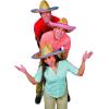 Fun Express 12 Adult’s Embroidered Sombreros – Great for Cinco De Mayo, Fiesta and Themed Birthdays and Parties Brown