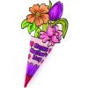 Fun Express 12″ Color Your Own Happy Mother’s Day Flower Bouquets – 12 Pieces – Great for School, Church and at Home Mother’s Day Crafts for Kids