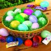 Fun Express Candy Filled Easter Eggs Bulk 24 Pack – Pre-Filled Plastic Easter Eggs with Chocolate Candy Inside | Pastel Colors for Hunt Party Supplies & Basket Stuffers for Kids