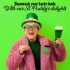 Fun Express Lollipops Bulk – 57 Green Shamrock Suckers Individually Wrapped for St Patricks Day Party Favors | Mini Lime Candy for Kids Celebrations, Irish Treats & Holiday Events | 1 lb Value Pack(Lime)