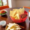 Red Chip and Dip Bowls – Superbowl, Football, Fiesta and Cinco De Mayo Party Supplies – 12 Pieces