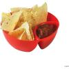Red Chip and Dip Bowls – Superbowl, Football, Fiesta and Cinco De Mayo Party Supplies – 12 Pieces