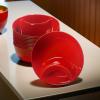 Red Chip and Dip Bowls – Superbowl, Football, Fiesta and Cinco De Mayo Party Supplies – 12 Pieces