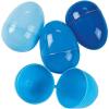 Blue Plastic Eggs – Bulk Set of 144 – Easter Egg Hunt and Party Supplies