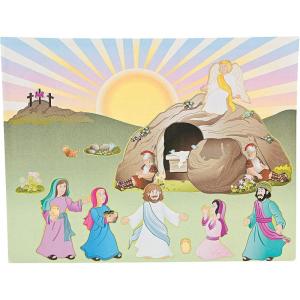 Fun Express Make an Easter “He Lives!” Sticker Scenes (12 Backgrounds and 12 Sticker Sheets) Sunday School Activities – VBS Vacation Bible School Supplies/Decor