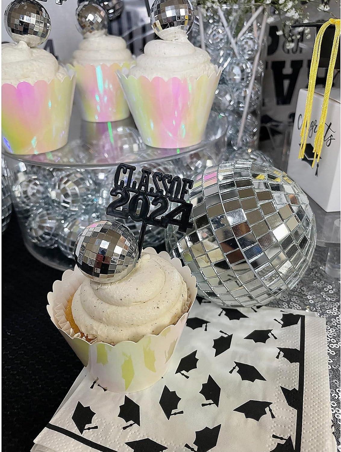 image:imageFun Express Bulk 72 Piece Graduation Party Class of 2024 Food Picks