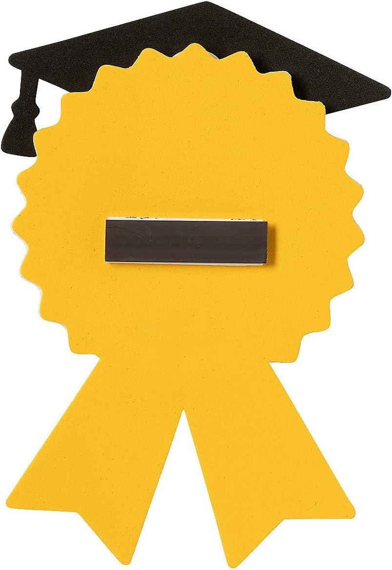 image:imageFun Express Graduation Ribbon Award Picture Frame Magnet Craft Kit Makes 12