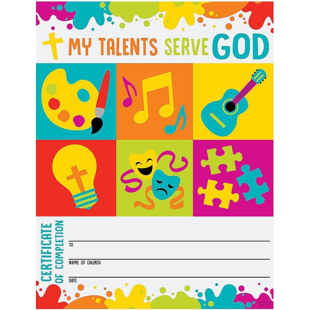 image:imageFun Express Studio VBS Certificates of Completion VBS Vacation Bible School SuppliesDecor 25 Pieces