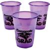 Fun Express – Purple Congrats Grad Disposable Cups (50 for Graduation – Party Supplies – Drinkware – Disposable Cups – Graduation – 50 Pieces