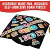 Fun Express 7 3/4″ x 9 3/4″ Kindergarten Graduation Cap Decoration Shapes – 12 Pieces