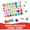 Fun Express 7 3/4″ x 9 3/4″ Kindergarten Graduation Cap Decoration Shapes – 12 Pieces