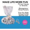 Fun Express Oh, The Places You’ll Go Graduation Cellophane Bags 5″ x 11″ – Perfect for Celebrations and Party Favors – 12 Pieces(1 Count (Pack of 12))