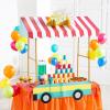 Fun Express Tabletop Food Truck Decor Kit – VBS Vacation Bible School Supplies/Decor