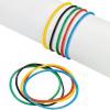 Fun Express Vinyl Jelly Bracelets in Bright Assorted Colors – Bulk set of 144 – Kids Novelty Jewelry, Giveaways and Party Supplies